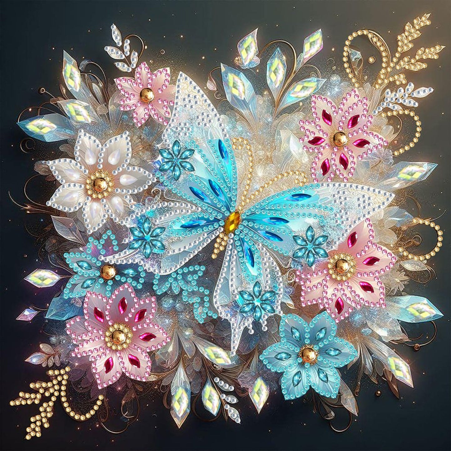✅ New DIY Irregular Shaped Diamond Painting Amazon Bestseller Rhinestone Decorative Diamond Painting Source Factory Christmas Gift