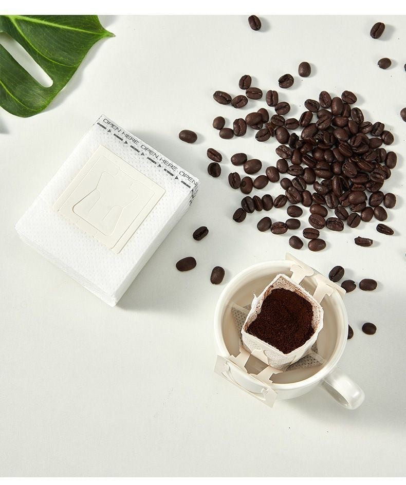 Coffee Filter Paper Hanging Ear Coffee Filter Bag Thickened Material Drip Filter Bag Disposable Hand-flush Portable Drip Coffee Bag