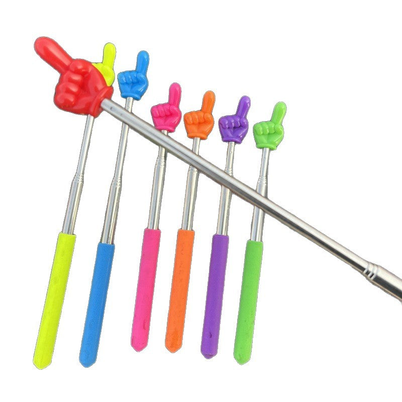 Telescopic Finger Reading Stick Reading Finger Reading Stick Finger Stick Reading Pointer Baton Teacher Teaching Stick Wholesale