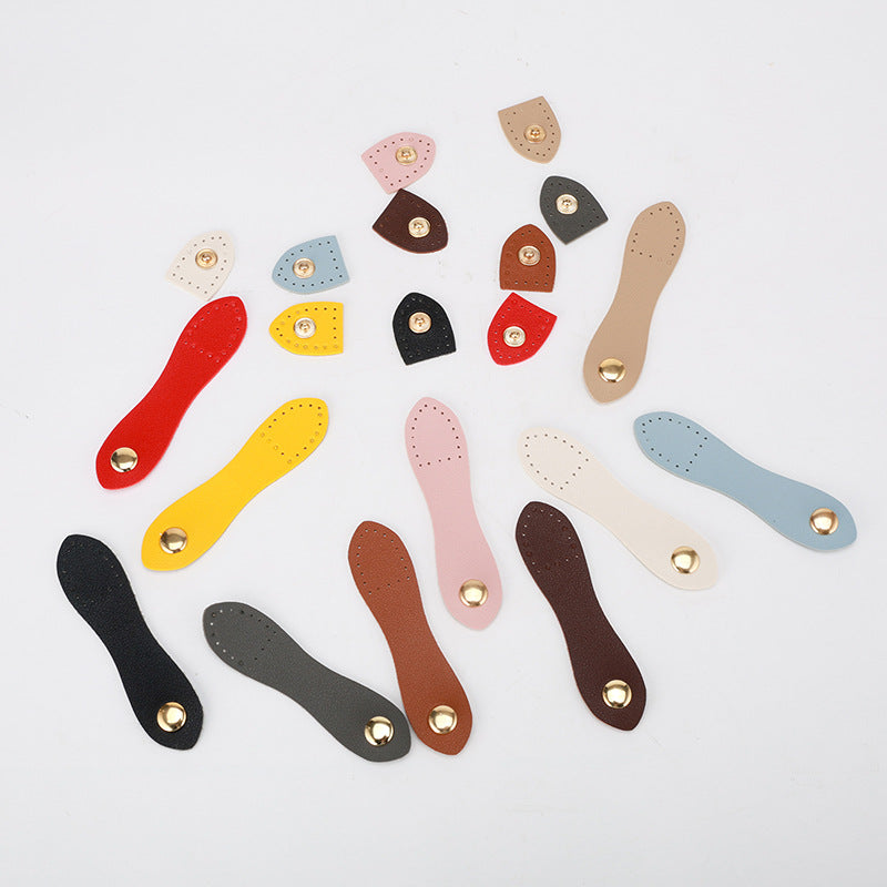 Multicolor leather buckle luggage hardware accessories diy handmade bag universal leather buckle buckle gourd shape