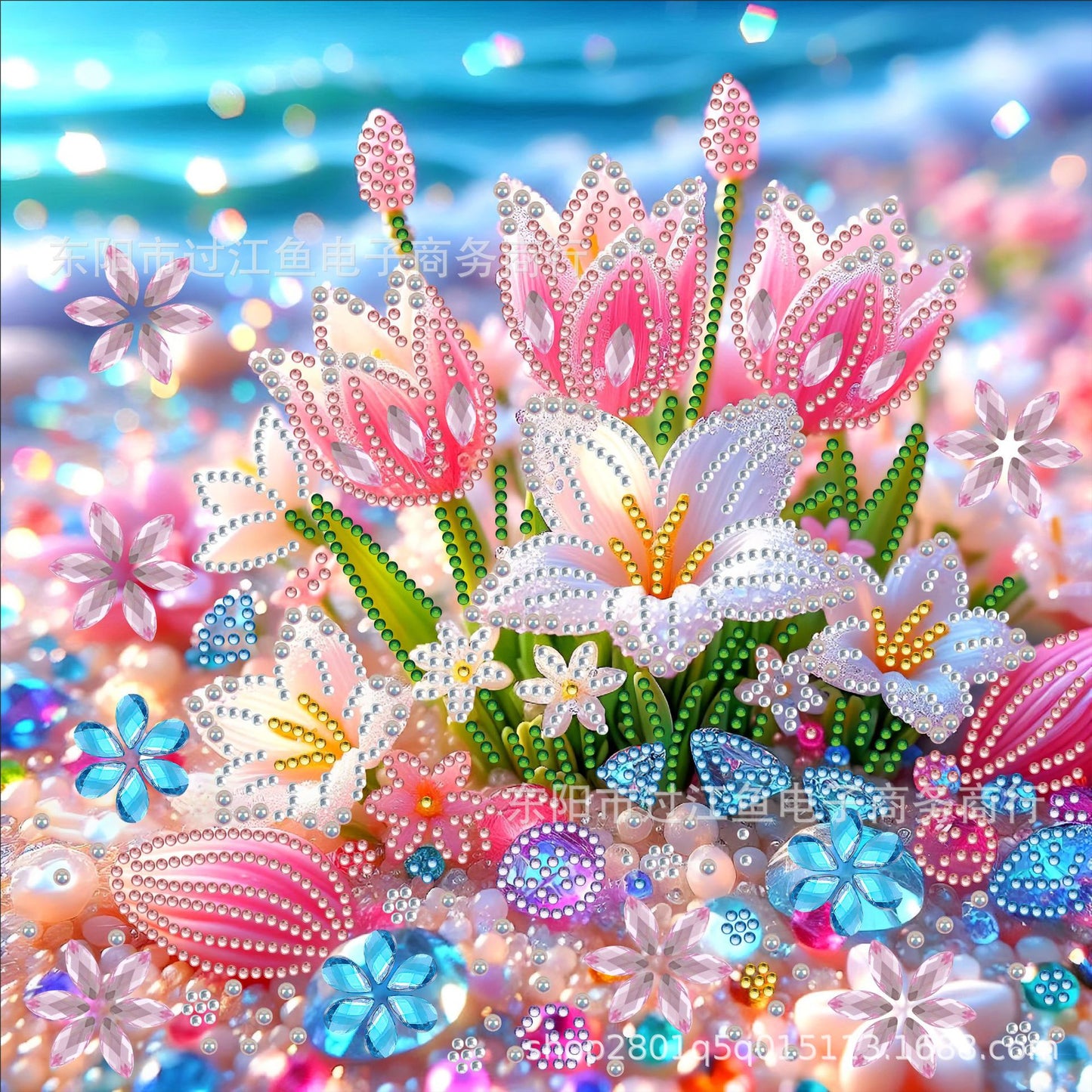 ✅ New DIY Irregular Shaped Diamond Painting Amazon Bestseller Rhinestone Decorative Diamond Painting Source Factory Christmas Gift