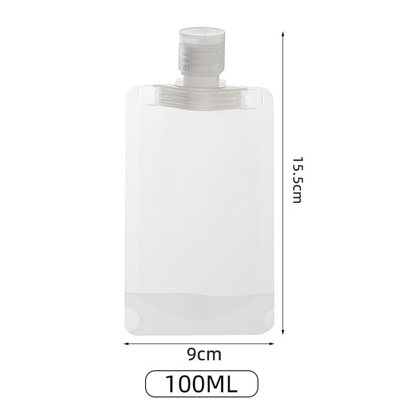Travel packaging bag suit skin care lotion storage bag travel travel liquid portable squeeze packaging bottle