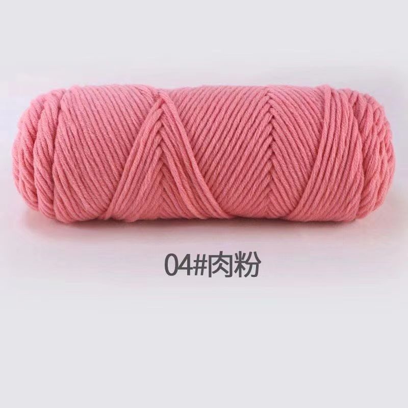 8 strands milk cotton eight strands lover cotton handmade diy material coated wool scarf hat hook shoes medium thick wool ball