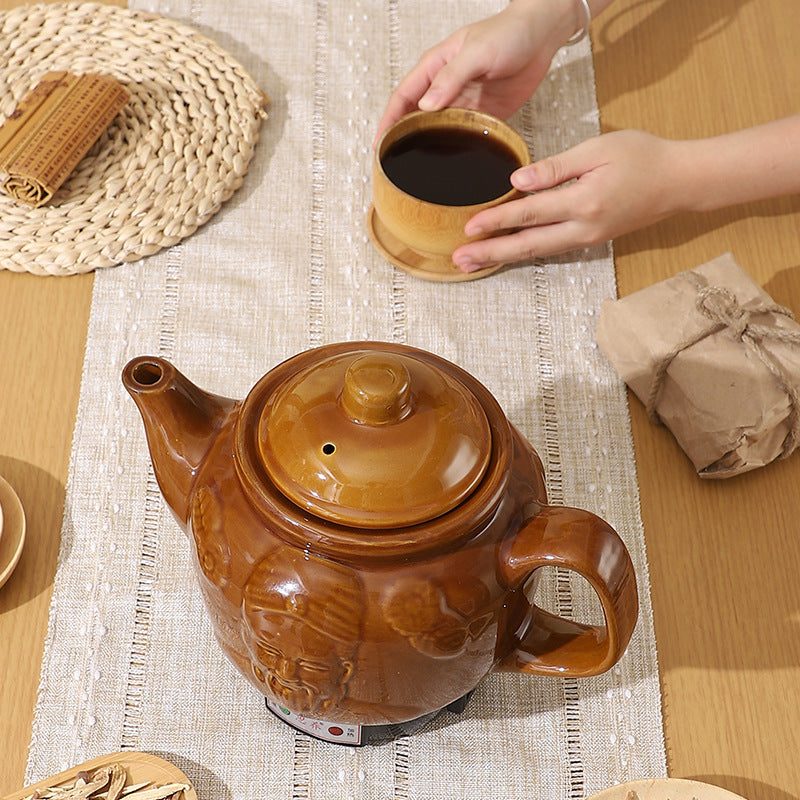 Factory wholesale decocting pot Chinese medicine pot automatic household Li Shizhen medicine pot plug-in decocting Chinese medicine casserole ceramic