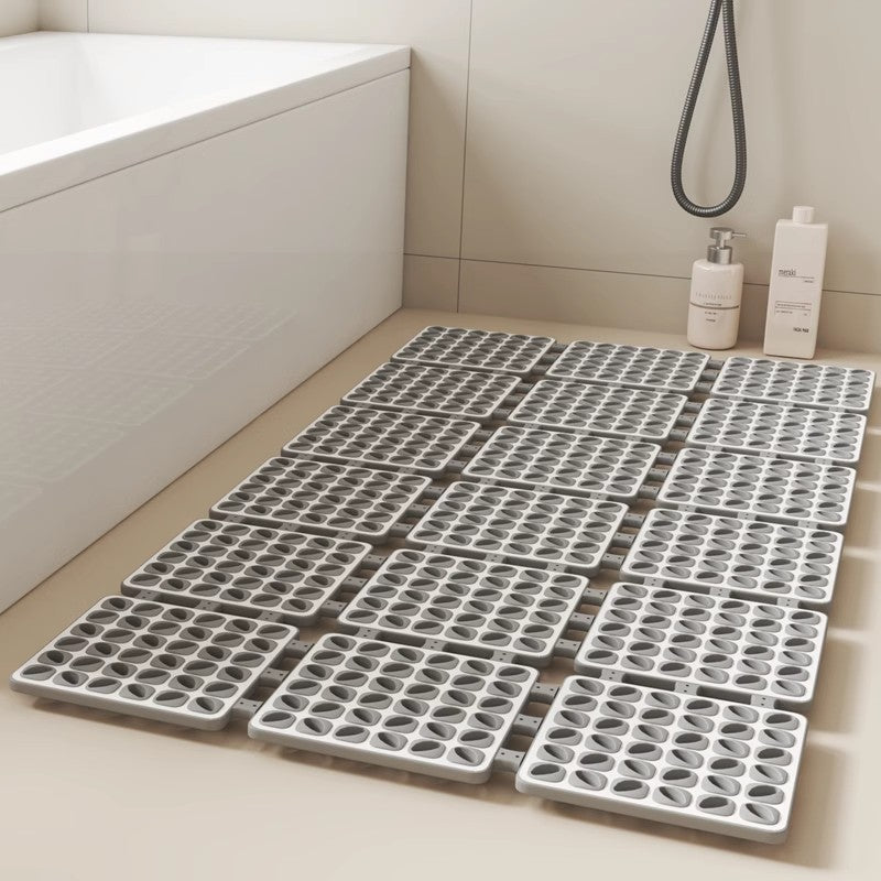 Bathroom Anti-slip Mat Shower Room Bathroom Anti-fall Mat Bathroom Toilet Waterproof Hollow Mat