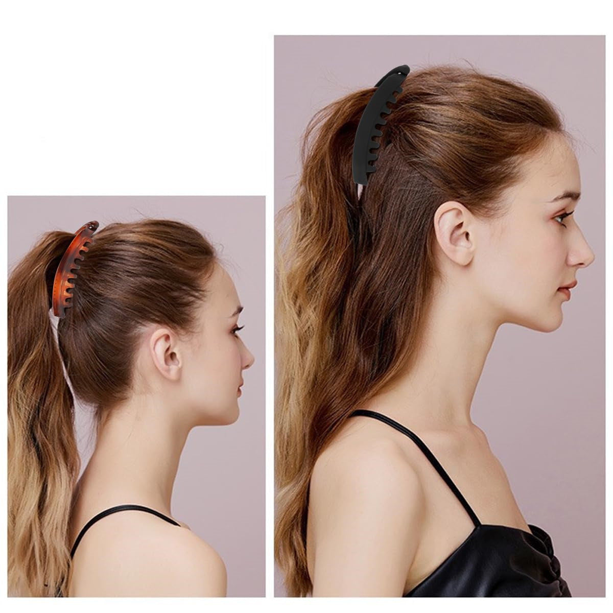 13cm Large Banana Clip Simple Vertical Hair Clip Elegant Hair Clip Ponytail Clip Back of the Head Grabber Wholesale