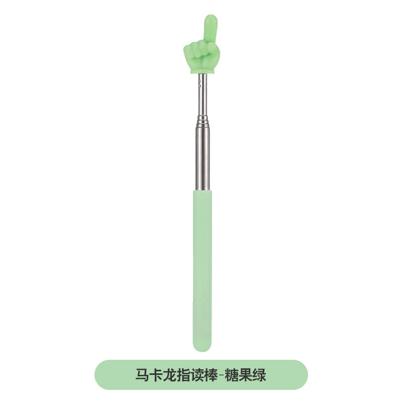 Telescopic Finger Reading Stick Reading Finger Reading Stick Finger Stick Reading Pointer Baton Teacher Teaching Stick Wholesale
