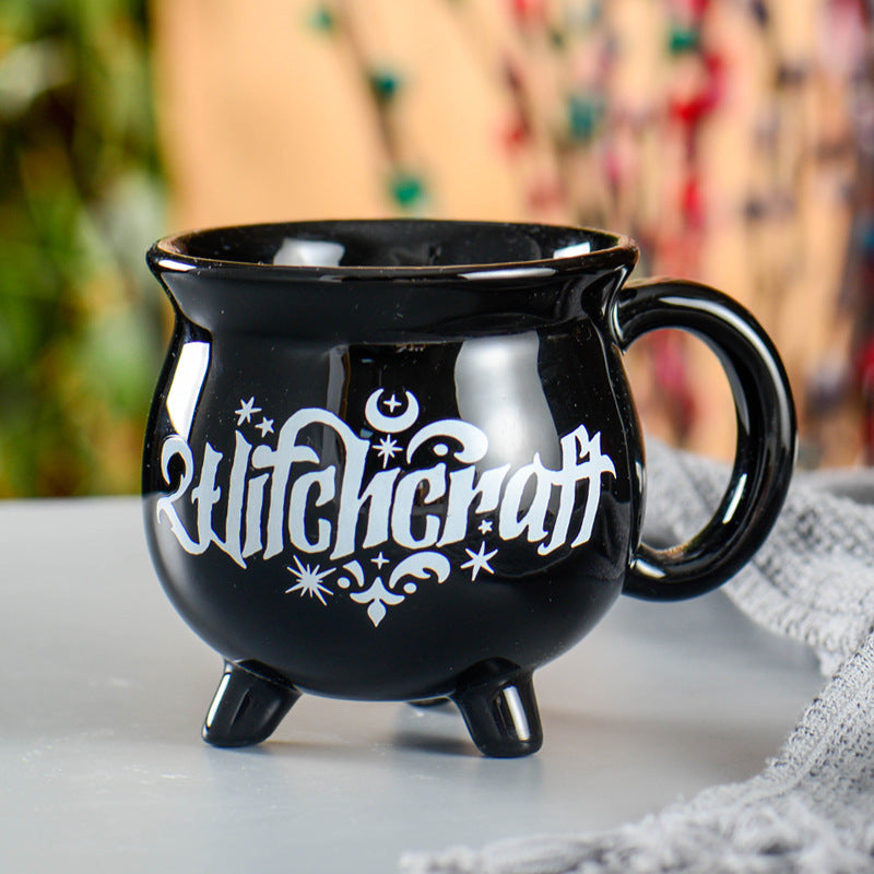 Magic Witch Cup Crucible Witch Potion Ceramic Witch Mug witches brew Magic Coffee Mug