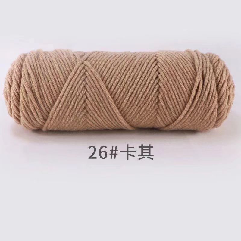 8 strands milk cotton eight strands lover cotton handmade diy material coated wool scarf hat hook shoes medium thick wool ball