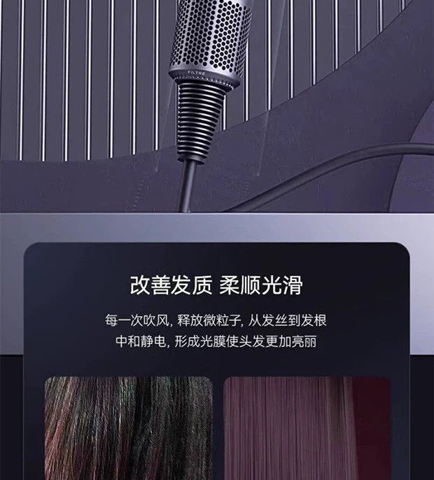 Hair Dryer Home Blue Light Negative Ion Hair Salon High Power Hair Dryer Dormitory Cold and Hot Air Hair Dryer Gift Cross Border