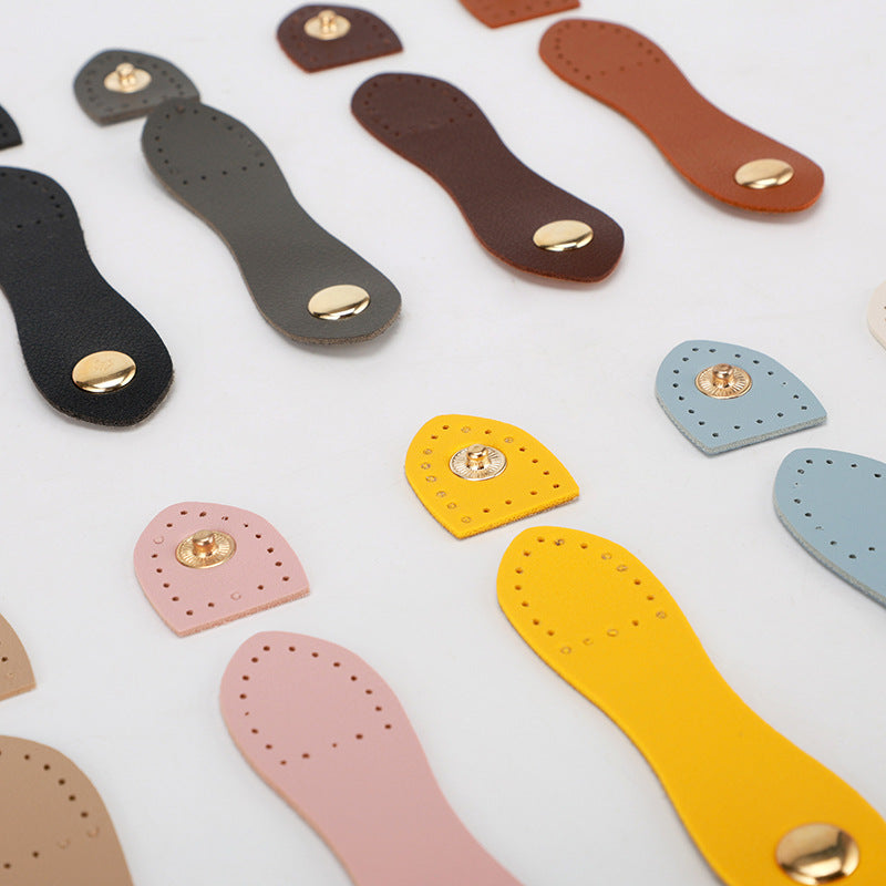 Multicolor leather buckle luggage hardware accessories diy handmade bag universal leather buckle buckle gourd shape