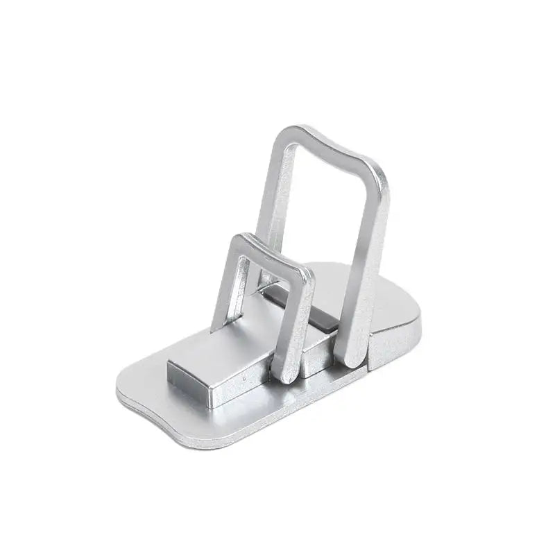 2PCS Mini Foldable Laptop Stand Portable Computer Keyboard Riser with 2 Adjustable Angles Self-Adhesive Invisible Notebook Stand
