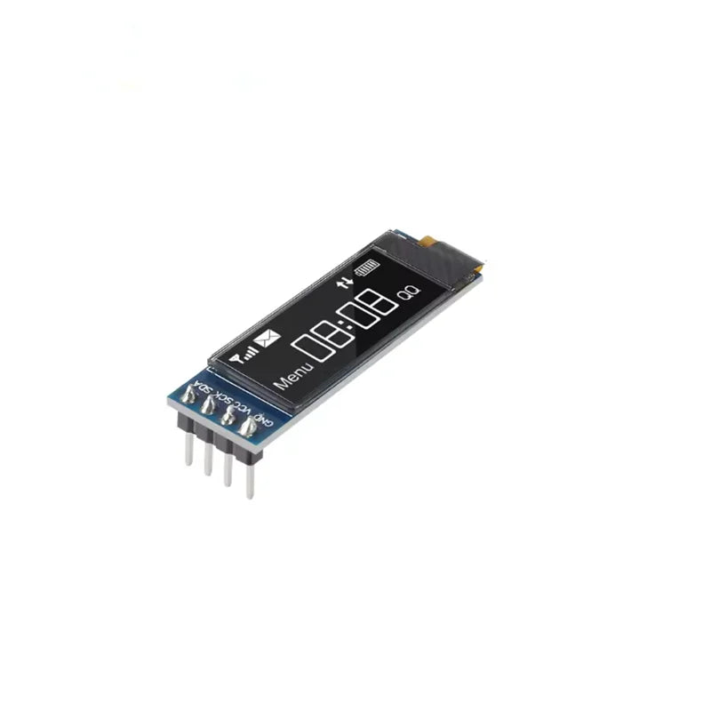 1-10pcs 0.91 inch OLED display module white/blue OLED 128X32 LCD LED Display SSD1306 12832 0.91 IIC i2C Communicate for ardunio