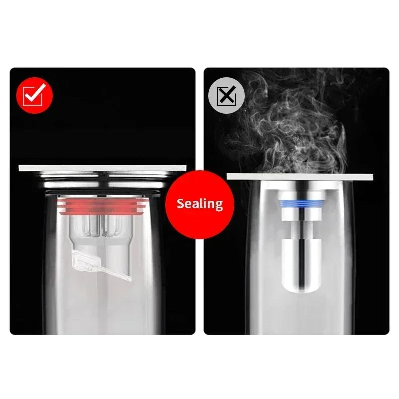 Odor Proof Floor Drain Valve-Sewer Core Backflow Preventer Shower Floor Drain Plug for Kitchen Bathroom Toilet Sewer