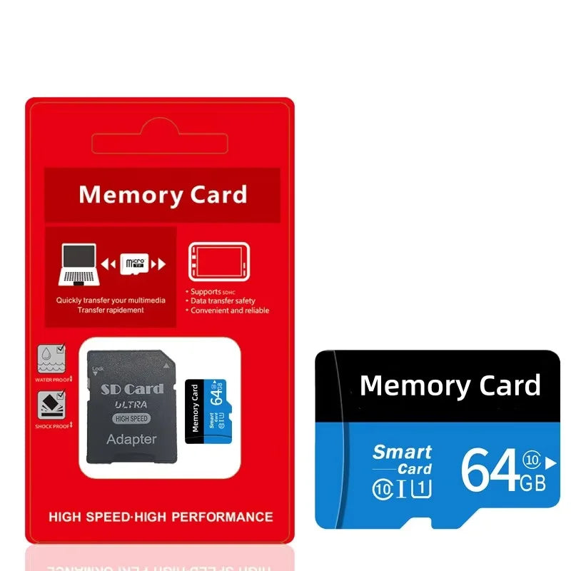 Micro Memory SD Card 128GB 32GB 64GB SD Card SD/TF Flash Card 32 64 128GB Class 10 Memory Card For Phone