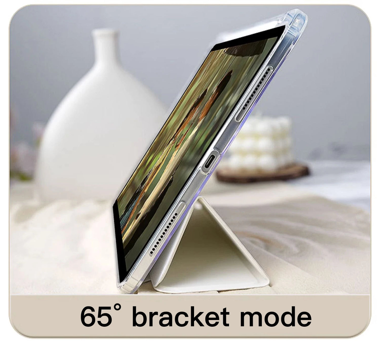 For 2025 iPad Air 11 Case iPad 10th Generation  11th A16  9th Mini6 7 13in iPad Pro11 4 5 10.9in 12.9 M2 M3 M4 M5 Holder Case