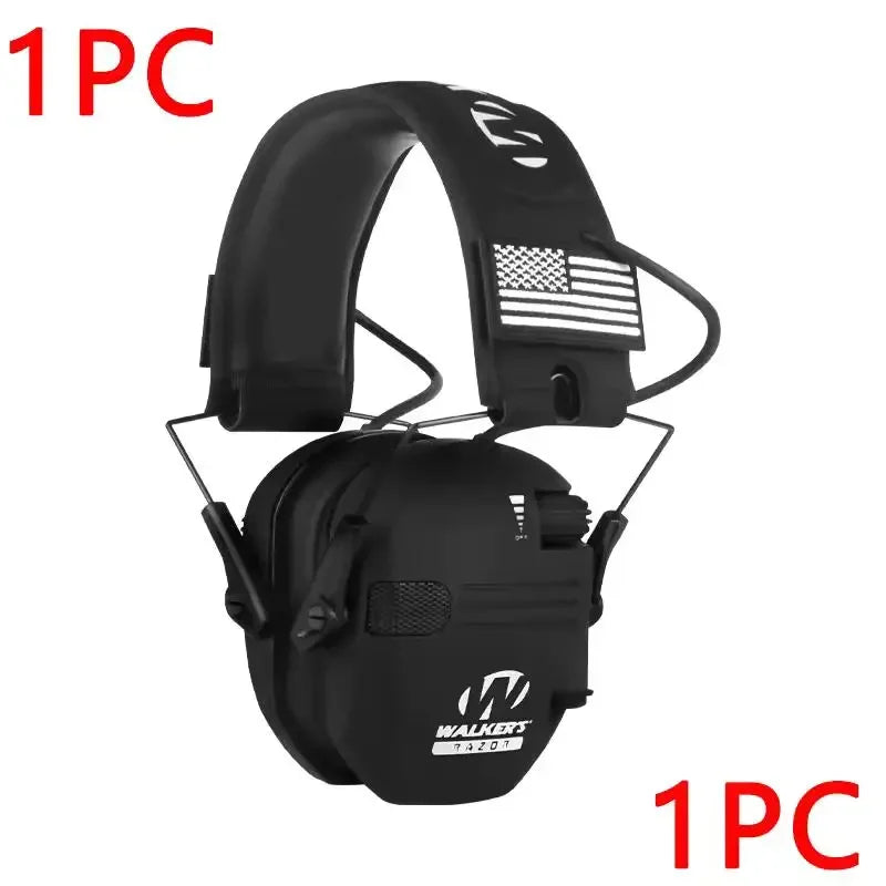 Outdoor hunting/shooting earmuffs actively reduce noise to protect hearing, train tactical headphones to strengthen human voice