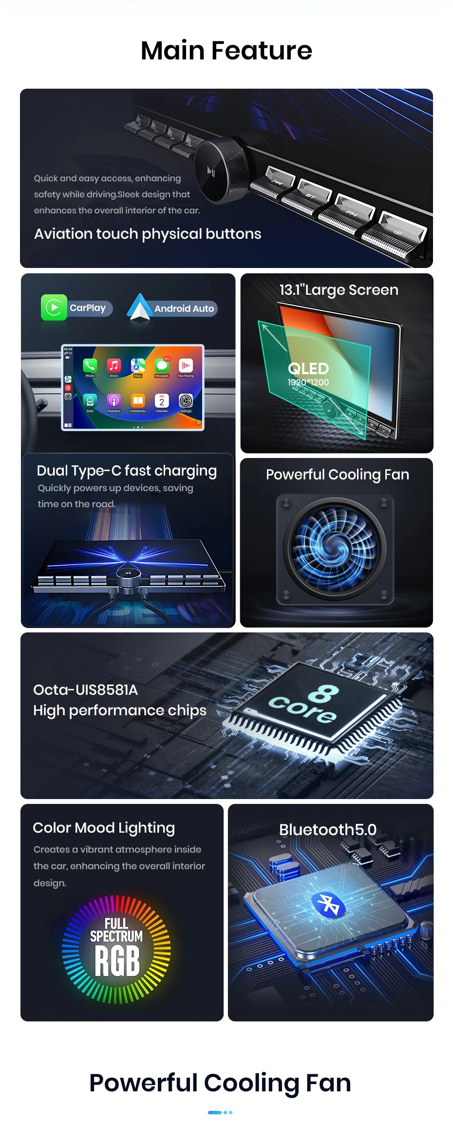 Junsun 13.1 "Car Radio For Seat Leon MK3 2012 2013-2020 Wireless Carplay Car Car Radio Multimedia GPS Stereo 8 core 4G DSP