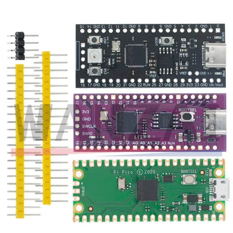 Official Raspberry Pi Pico Board RP2040 Dual-Core 264KB ARM Low-Power Microcomputers High-Performance Cortex-M0+ Processor