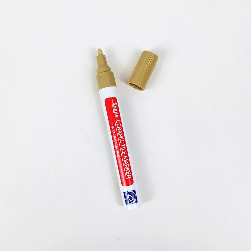 1PC Waterproof Tile Marker Grout Pen Wall Seam Restorer Mark Ceramic Tile Beautiful Seam Kitchen Bathroom Wall Seam Repair Tools