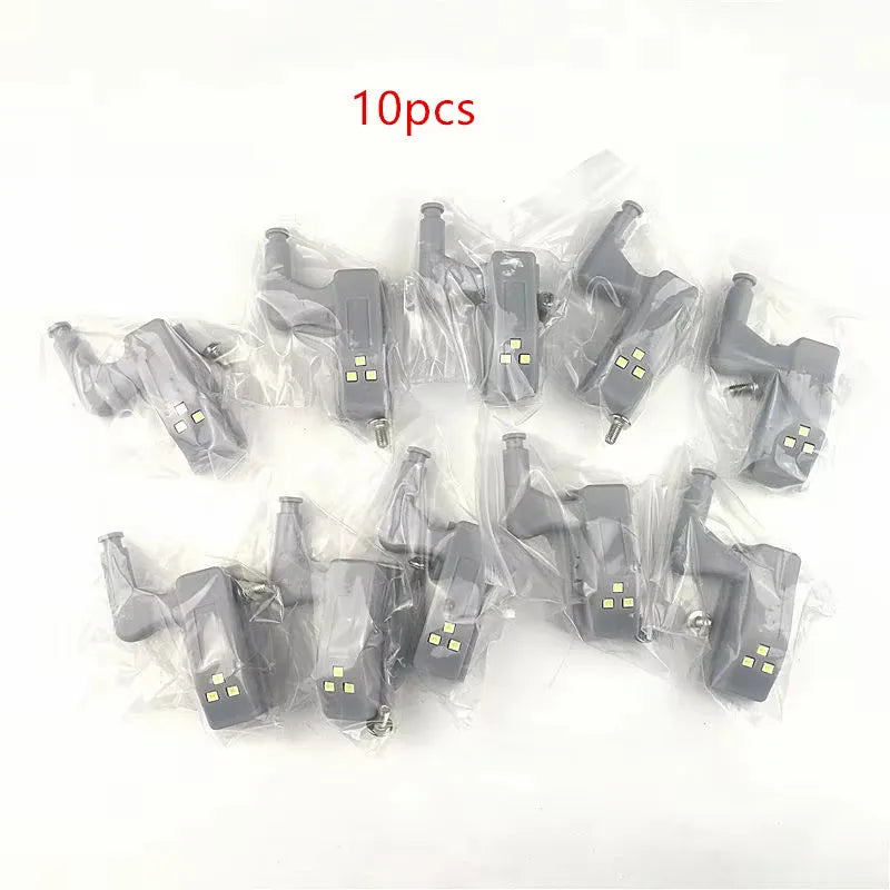 Universal 0.25W Kitchen Cabinet Cupboard Closet Wardrobe Inner Furniture Hinges LED Light System