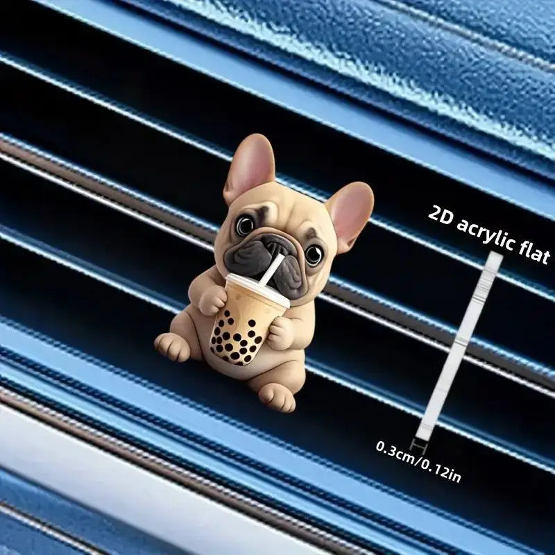 2D Diffuser Vent Outlet Perfume Clips for Aromatherapy, Air Freshener and Car Interior Decoration