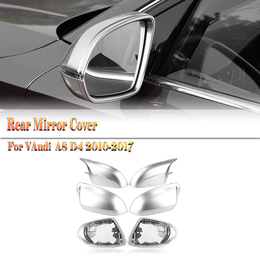 For Audi A8 D4 2010 2011 2012 2013 2014 2015 2016 2017 Rear View Mirror Cover Assembly Exterior Rearview Shell Replacement Kit