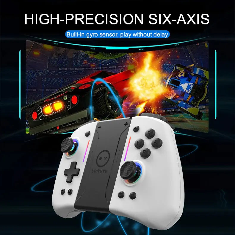 For Nintendo Switch & OLED & Lite Wireless Controller Bluetooth Gamepad Control Hall Gaming Mando Command Game Pad Accessories