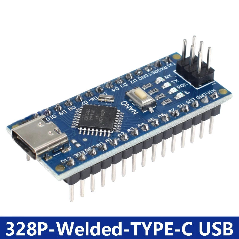 Mini / Type-C / Micro USB Nano 3.0 With the bootloader compatible Nano controller for arduino CH340 USB driver 16Mhz ATMEGA328P