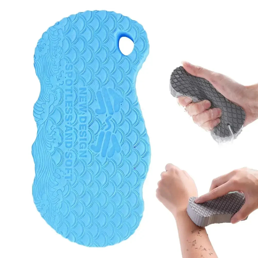 3D Magic Children Bath Sponge Body Exfoliating Dead Skin Sponge Massager Cleaning Shower Brushes Peeling Sponge Artifact