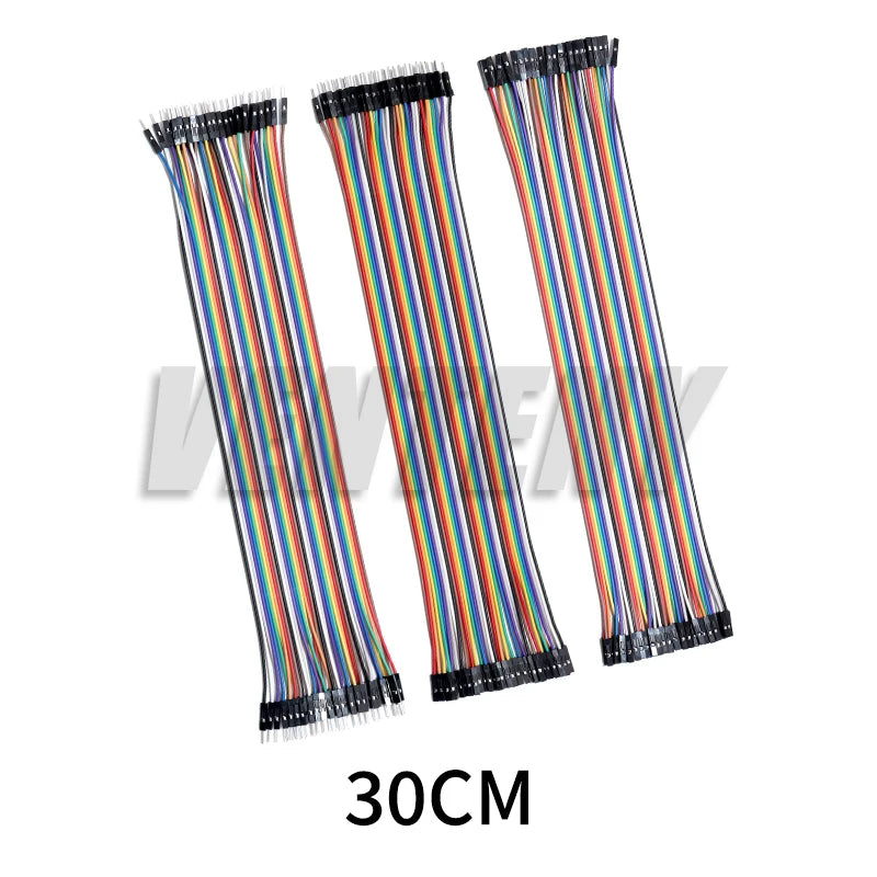 40Pin Dupont Line 30CM/20CM/10cm Male to Male+Female to Male + Female to Female Jumper Wire Dupont Cable for arduino DIY KIT