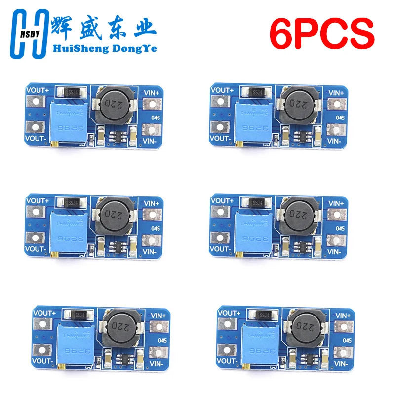 1-10PCS MT3608 Boost Module DC-DC Step Up Converter Booster Power Supply Module Board 2A Max 2V-24V To 5/9/12/28V for Arduino