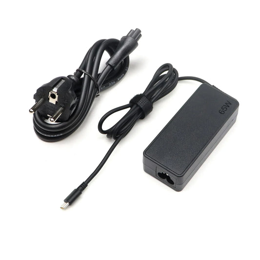 Notebook Power Adapter 65W 20V3.25A Laptop Charger with Type-C Interface Compatible with EU Plug for Part ASUS/Lenovo/HP Laptops