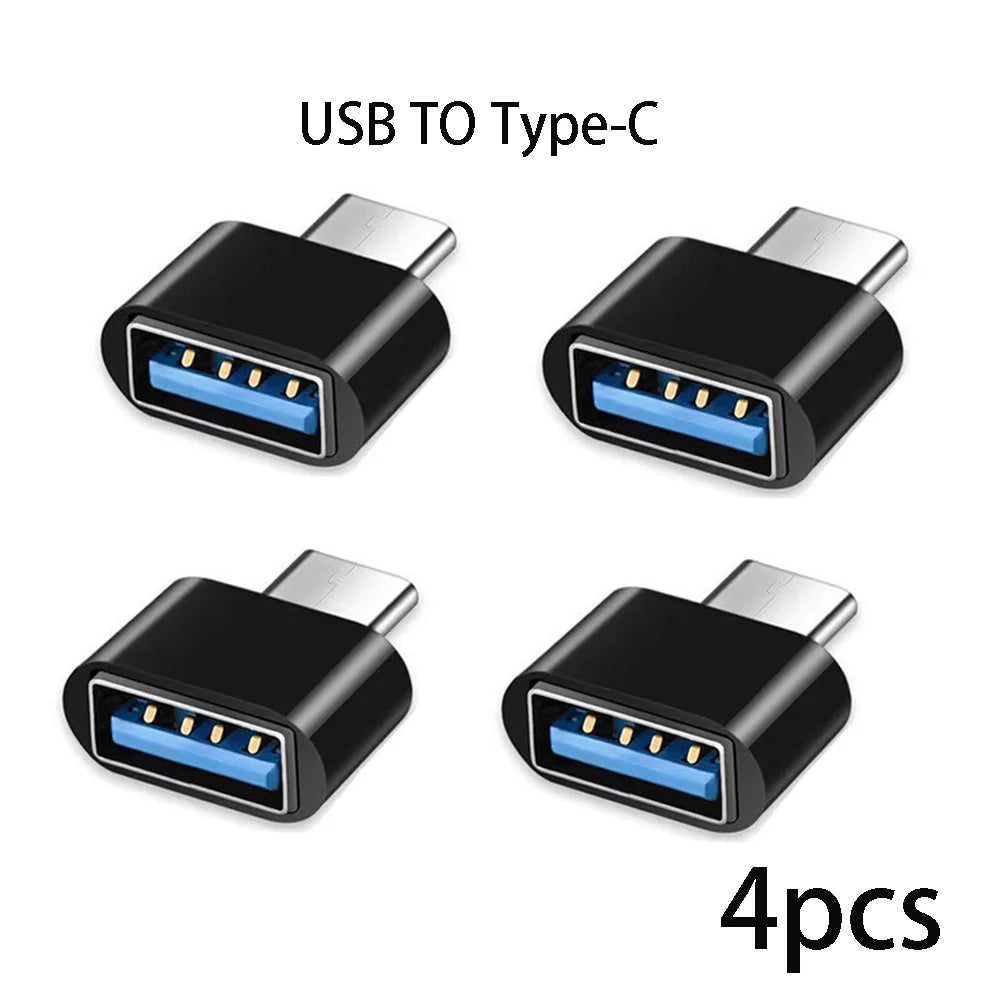 Mini Type-C  to USB Adapter 3.0 USB-C  Male OTG A Female Data Connector For MacBook ProiPadMini 6/ProMacBookAirType CDevice