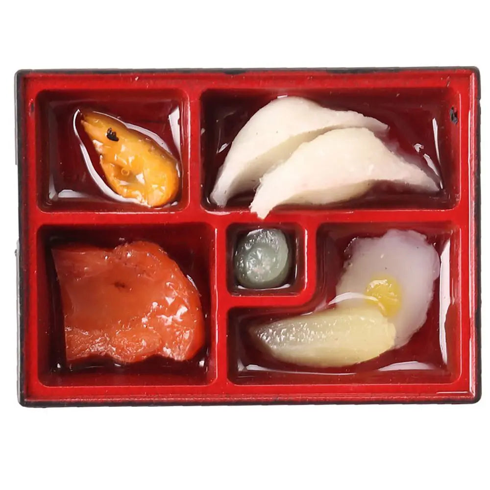 Gift Scene Model Playing House Kitchen Dollhouse Bento Miniature Snack Drink Doll Accessories Simulation Food Toy
