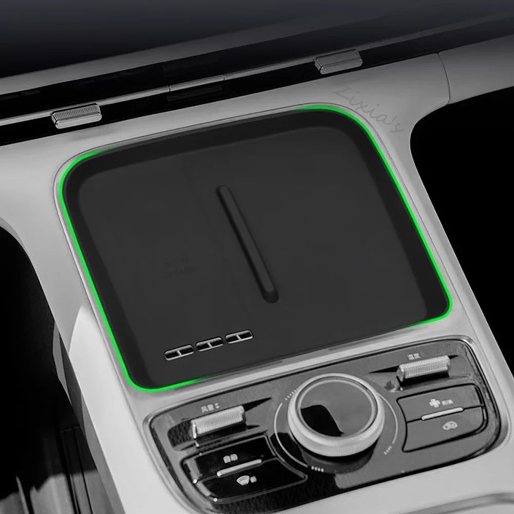 For Geely Galaxy EX5 EM-i E5 EM-i BelGee X80 PHEV P145 2025 2026 2027 Car Silicone Cup Sleeve Charging Pad Interior Accessories