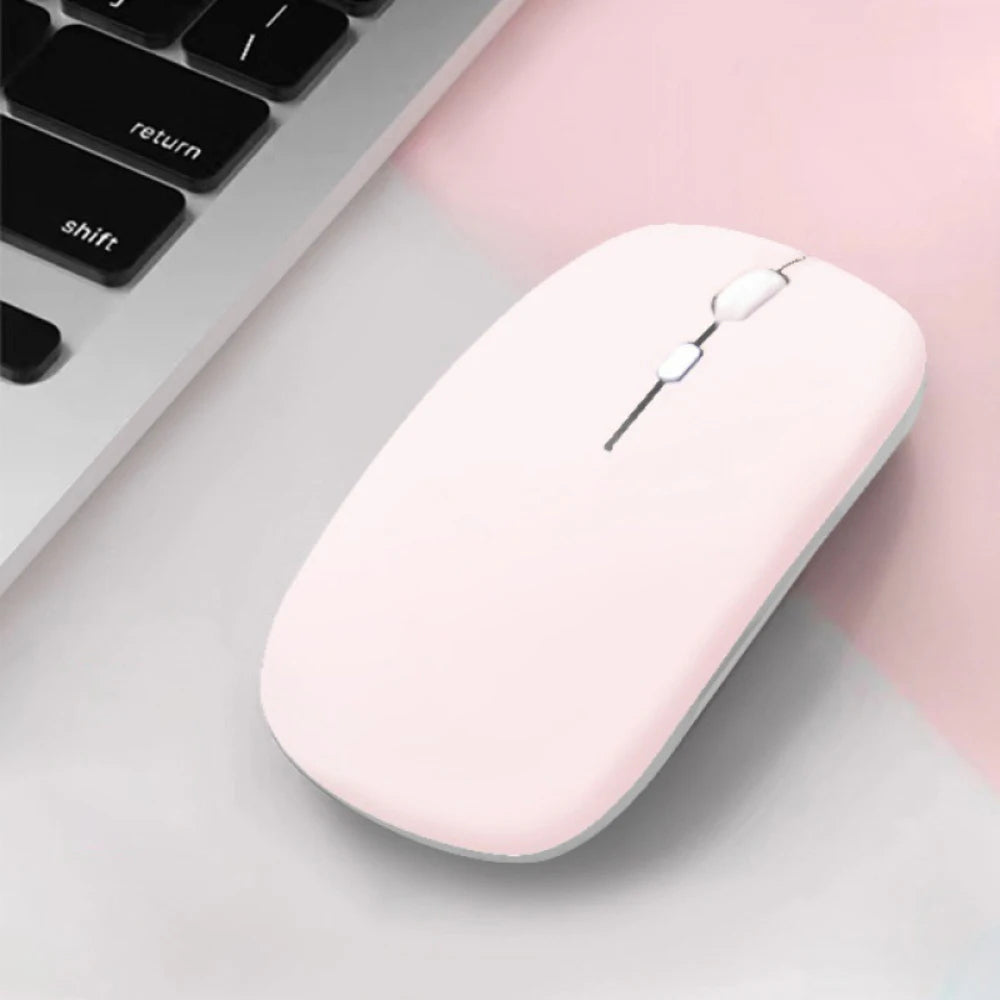 Universal Bluetooth-compatible Mouse Wireless Mouse Silent Computer Mice Portable Working Gaming Mouse For Lenovo Laptop Tablet