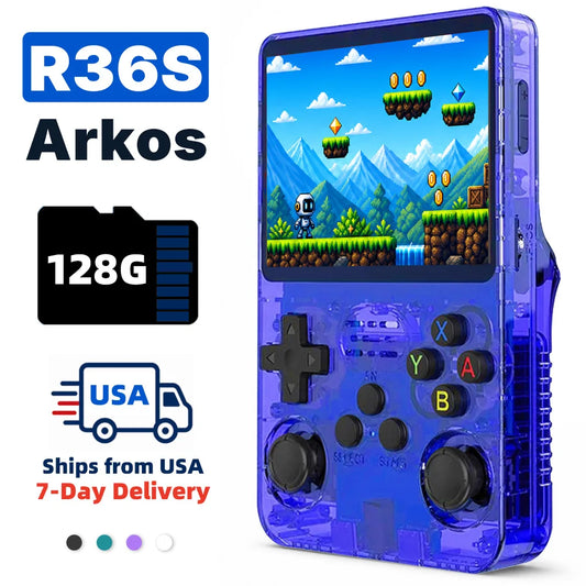 2026 Retro Handheld Game Console 3.5" IPS Portable Game Player Genuine Console 50+Emulators Classic Games Gift with WiFi Online Battle