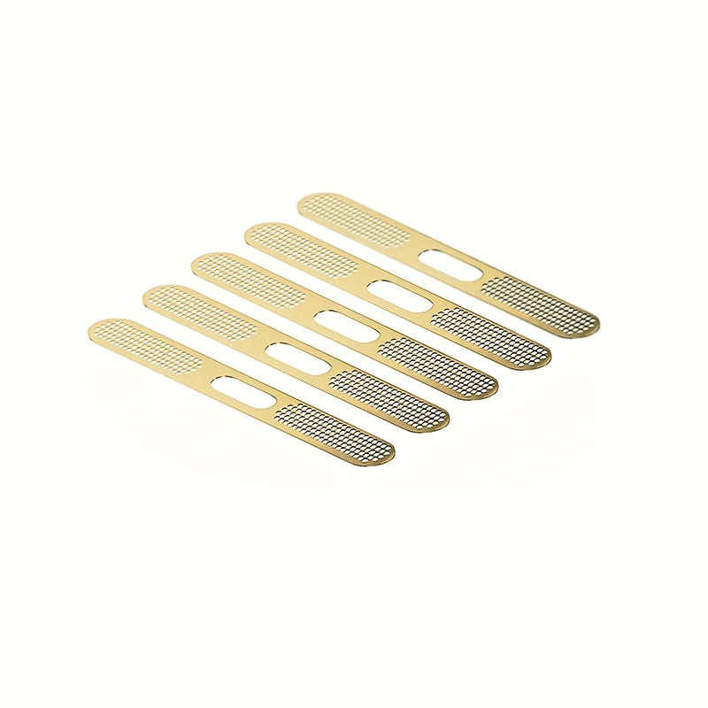 5Pcs Metal Dustproof Net Sticker For iPhone 16 Pro 15 14 13 12 Series Earpiece Speaker Hole Anti-dust Mesh Protector Compatible