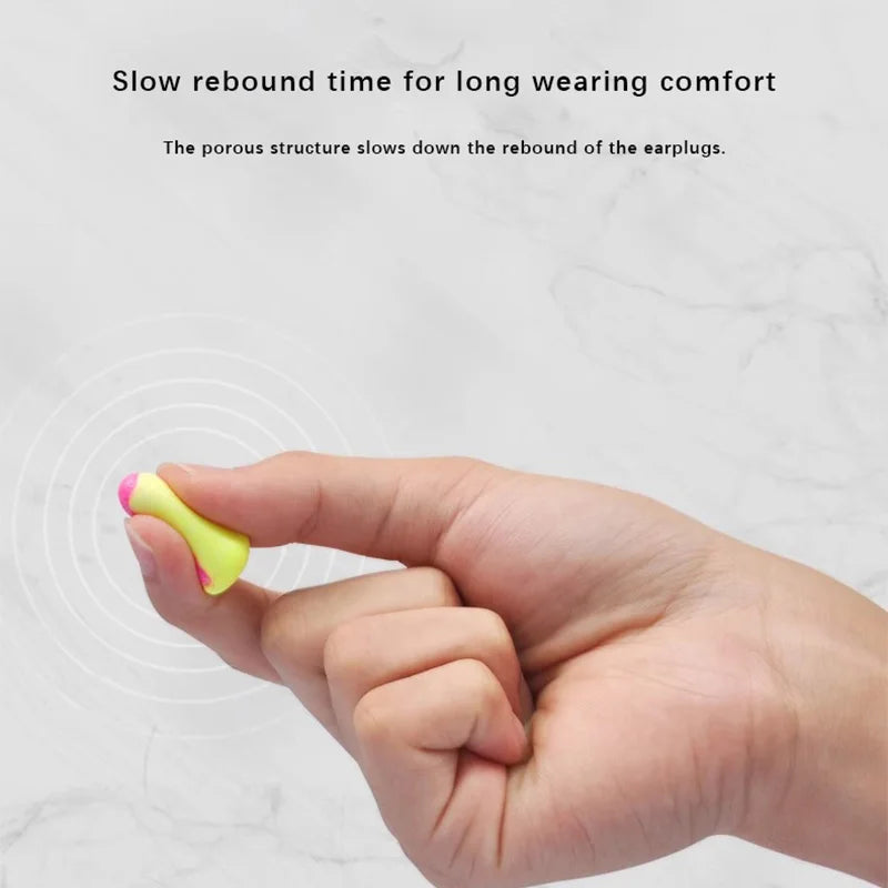 50 pairs Noise-reducing earplugs, noise prevention, sleep, noise reduction, work, sleep, noise-proof dormitory