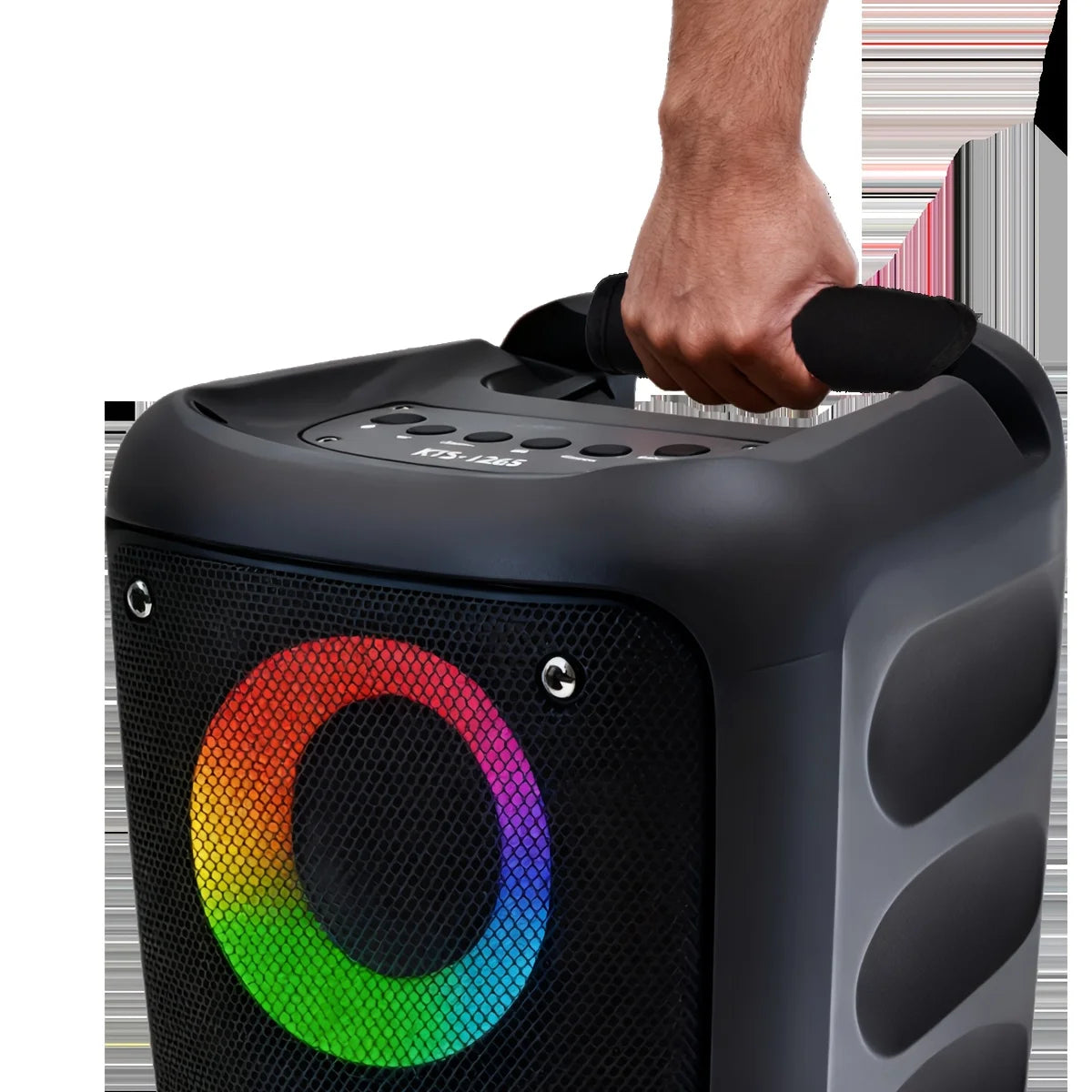 JBi Boombox 1/2/3 Speaker Handle Protector | Non-Slip Grip, Durable Textile Material,Compatible with JBi Boombox 1/2/3 Speakers
