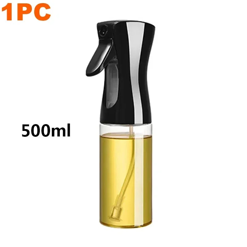 200/300/500ml Oil Spray Olive Oil Spray Bottle Kitchen Cooking Dispenser Camping Baking Vinegar Soy Sauce Sprayer Containers