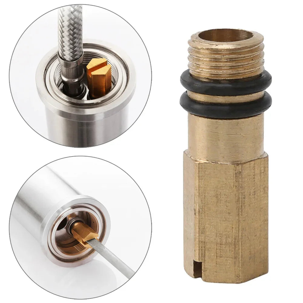 1pcs Faucet Inlet Plug M10 Hot Cold Water Faucet Inlet Plug Kitchen Fixture Flexible Pipe End Cap Kitchen