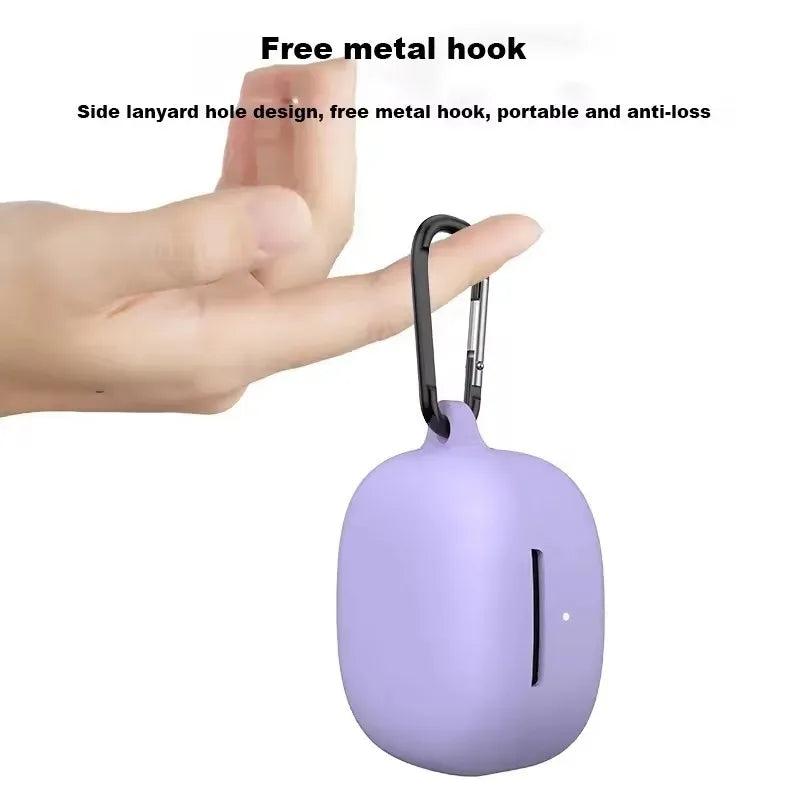 For Redmi Buds 6 Play Case Wireless Headset Silicone Cases Cover Earphone Case For Redmi Buds 6 Play Cover Protective Sleeve