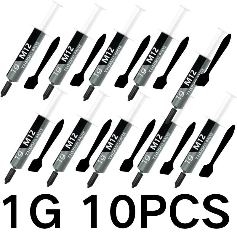 Thermal Paste Thermal Conductive Grease Paste 12.4 W/MK 1/4/8/15/30g For Game PC PS5 CPU GPU Cooling