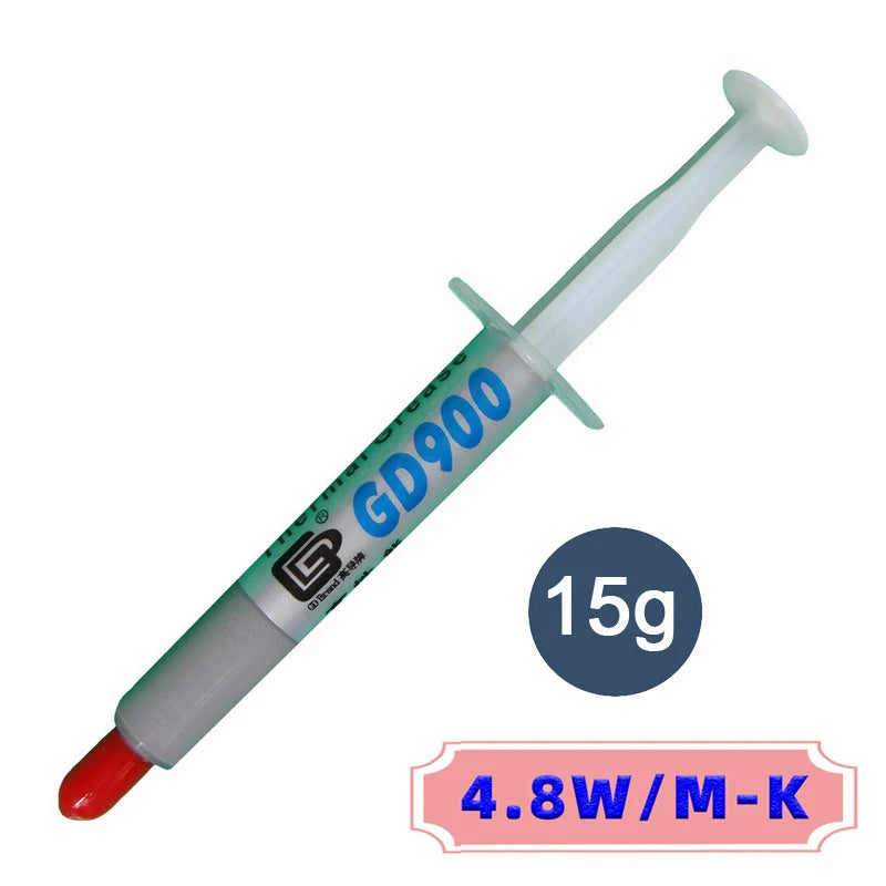 GD-2 7g/15g/30g Thermal Compound Conductive Grease GD900 Silicone Paste Heat Sink Processor CPU GPU Cooler Cooling Fan Plaster