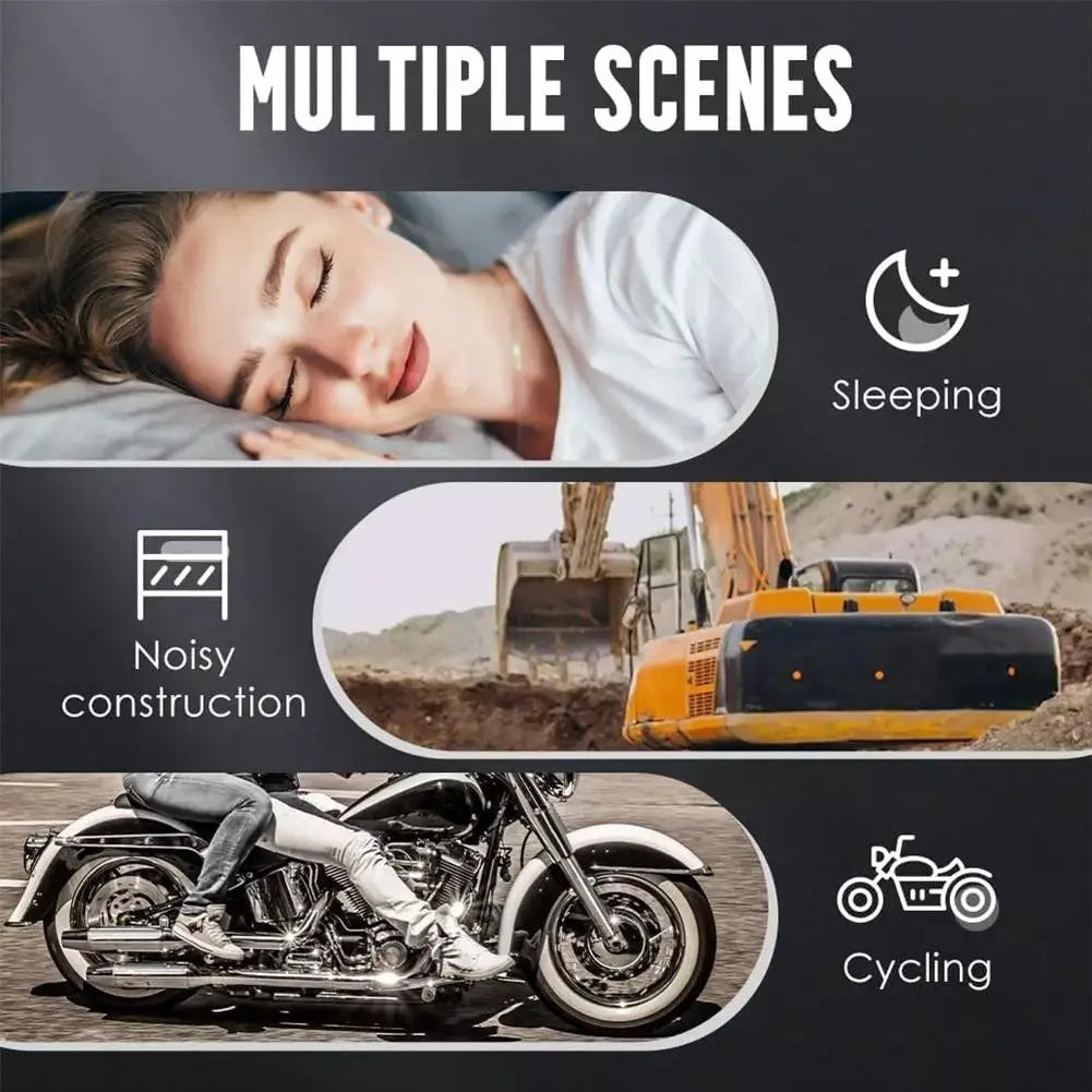 Motorcycle Noise Reduction Earplugs Anti-noise Mute Earplugs Motorcycle Equipment Sleep Soundproof Earplugs