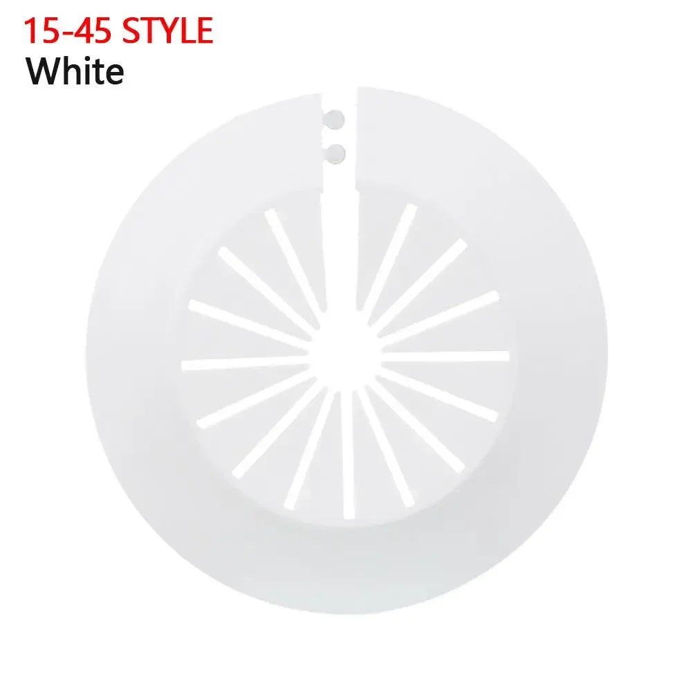 1Pc Plastic Wall Hole Pipe Collars Cover Shower Faucet Angle Valve Pipe Plug Decoration Cover Kitchen Bathroom Faucet Accessory