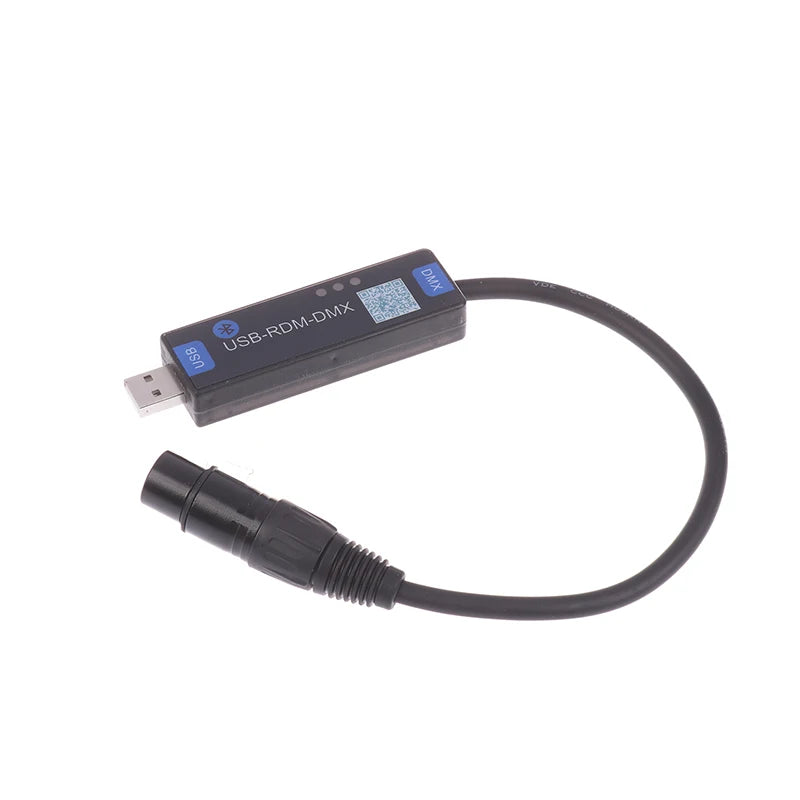 USB-RMD-DMX Mobile App DMX Dialer Stage Light Wireless Bluetooth DMX Controller Tool Only Supports Android Devices▪