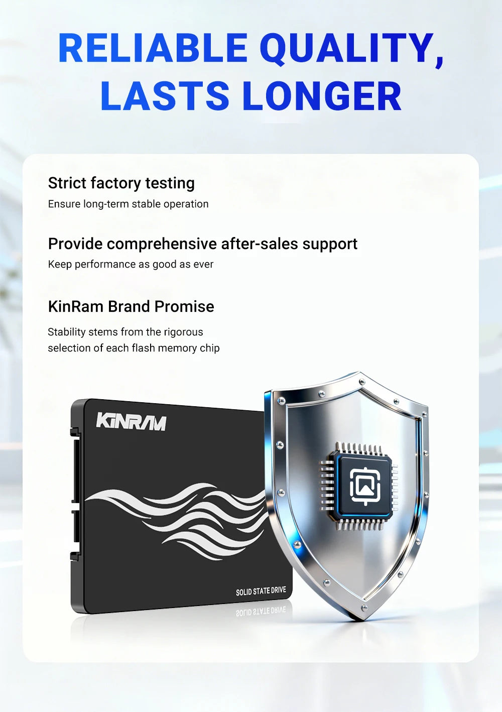 KinRam 2.5 SATA 3 SSD 512GB SSD 256GB 240GB Laptop Hard Disk 120GB 128GB 1TB Internal HDD 64GB Solid State Drive For PC Desktop